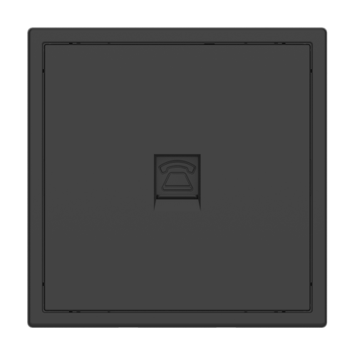 Tile Series 1 Port Telephone Wall Jack 2.1