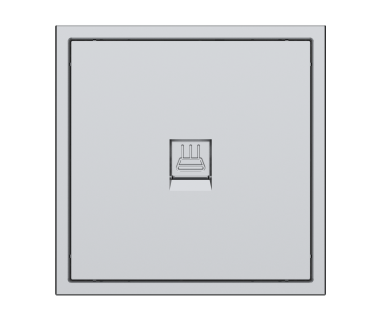 Tile Series 1 Port Ethernet Wall Outlet 2.1