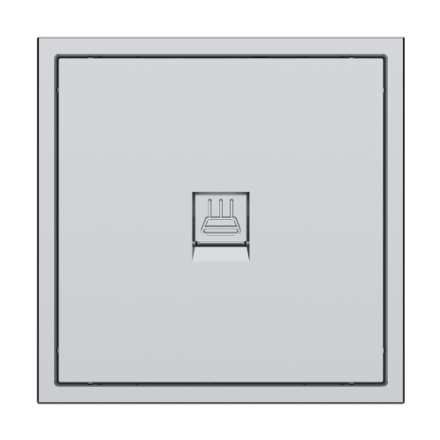 Tile Series 1 Port Ethernet Wall Outlet 2.1
