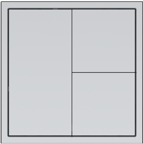 Tile Series 3 Buttons Smart Panel 2.1