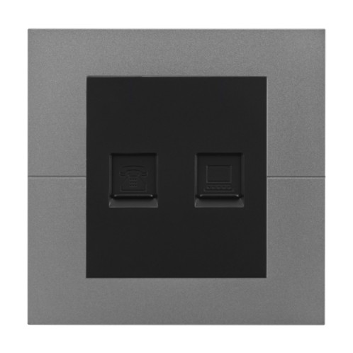 Fangzhi TV and Ethernet Outlet