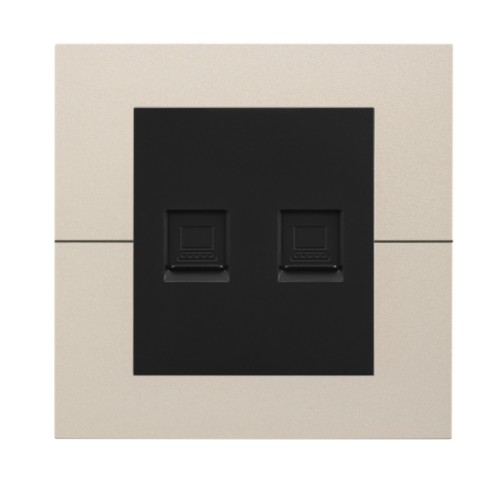 Fangzhi 2-Port Ethernet Wall Outlet