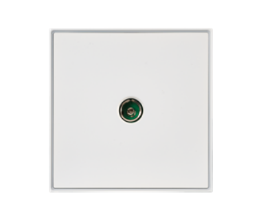 Inkslab Series 1 Port Cable TV Wall Outlet