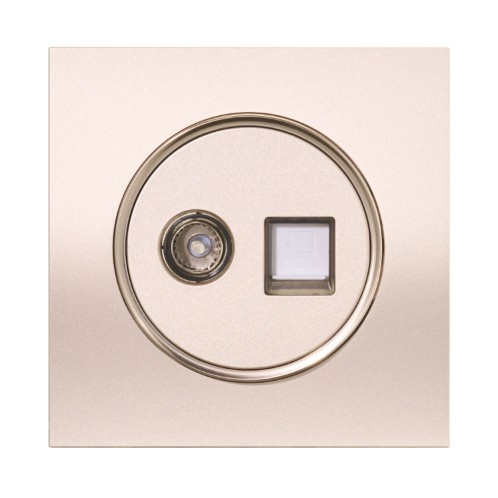 Eave Series TV and Ethernet Outlet
