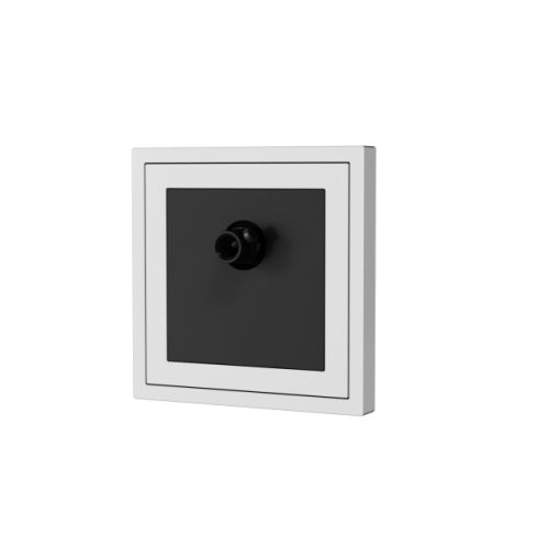 Xelent Series 1 Port Coax Cable TV-F-Type Wall Jack