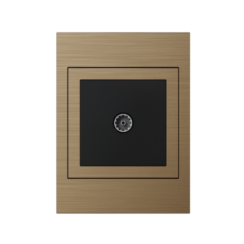 Xelent Series 1 Port Cable TV Wall Jack