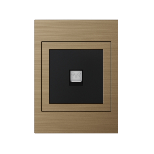 Xelent Series 1 Port Telephone Wall Jack