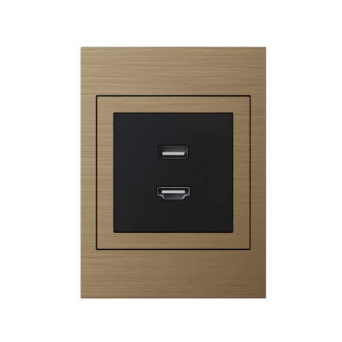 Xelent Series HDMI and USB Wall Outlet