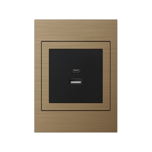 Xelent Series USB and Type-C Wall Outlet